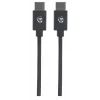Manhattan USB-C - USB-C -kaapeli, 2 m, uros-uros, musta, 480 Mbit/s (USB 2.0), 3 A, Hi-Speed USB, elinikäinen takuu, vastaa USB2CC2M