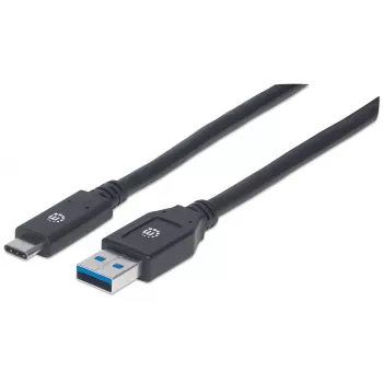 USB-C - USB-A -kaapeli Manhattan 354981 3 m uros-uros