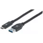 USB-C - USB-A -kaapeli Manhattan 354981 3 m uros-uros