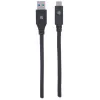 USB-C - USB-A -kaapeli Manhattan 354981 3 m uros-uros