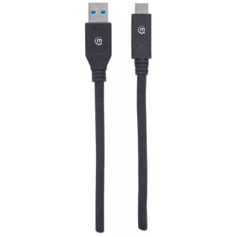 USB-C - USB-A -kaapeli Manhattan 354981 3 m uros-uros