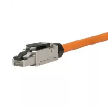 Verkkokaapeli LogiLink MP0040 RJ-45-uros 1 m musta metalli