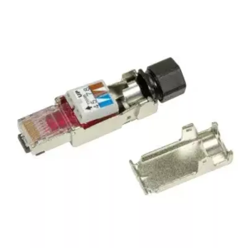 LogiLink MP0040 RJ45-pistoke Cat.6A, kenttäasennettava