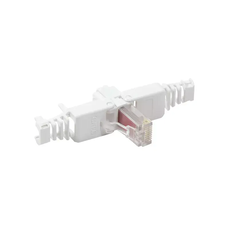 LogiLink MP0025 RJ45-modulaariliitin Cat.6 UTP, työkaluton, valkoinen
