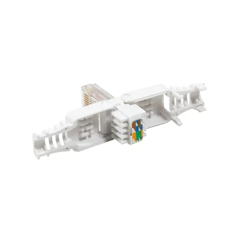 LogiLink MP0025 RJ45-modulaariliitin Cat.6 UTP, työkaluton, valkoinen
