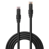 Lindy 45430 verkkokaapeli musta 0,3 m Cat6 U/UTP (UTP)