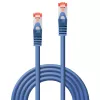 Lindy 47354 Cat6 S/FTP -kytkentäkaapeli, 2 m, sininen