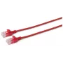 Microconnect V-UTP610R-SLIM U/UTP Cat6 ohut patch-kaapeli, 10 m, punainen