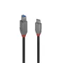 Lindy 1 m USB 3.2 Type-C–B-kaapeli, Anthra Line