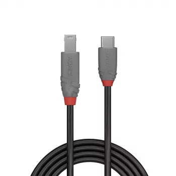 Lindy 1 m USB 3.2 Type-C–B-kaapeli, Anthra Line
