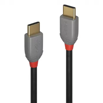 Lindy 3 m USB 2.0 Type-C–C-kaapeli, Anthra Line