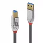 Lindy 2 m USB 3.2 Type-A–B-kaapeli, 5 Gbit/s, Cromo Line