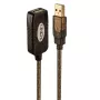 Lindy 20 m USB 2.0 -aktiivijatkokaapeli, 20 m, 0,48 Gbit/s