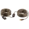Lindy 20 m USB 2.0 -aktiivijatkokaapeli, 20 m, 0,48 Gbit/s