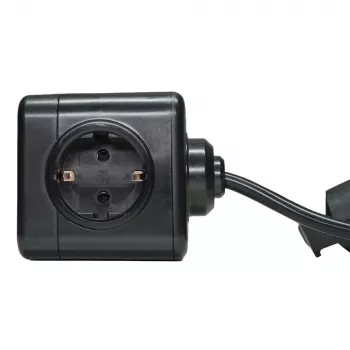 Microconnect GRUCUBE2USB-B3 jatkojohto 3 m 3 AC-pistorasiaa sisäkäyttöön musta