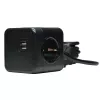 Microconnect GRUCUBE2USB-B3 jatkojohto 3 m 3 AC-pistorasiaa sisäkäyttöön musta