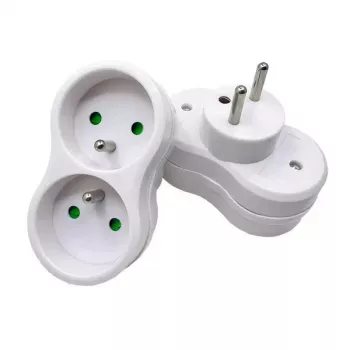 Microconnect Plug EU 1+2FRW MicroConnect -virtasovitin