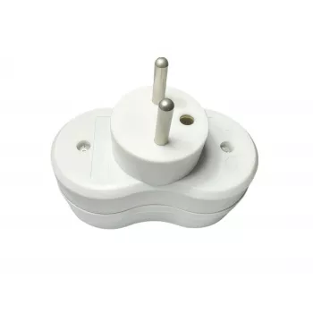 Pistorasiakytkin MicroConnect MC-PLUGOOEU1+2FRW EU-tyyppi