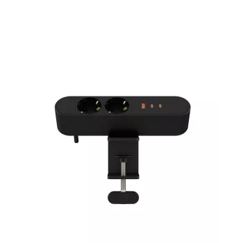 Pöytäjakorasia MicroConnect MC-MDPS-EU2-67W – 2 pistorasiaa, 67 W kokonaisteho