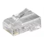 Lanview LVN-PLUG-FLAT RJ45-pistoke litteälle kaapelille, 8-napainen