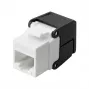 Keystone-moduuli Lanview LVN128078 litteä musta RJ-45