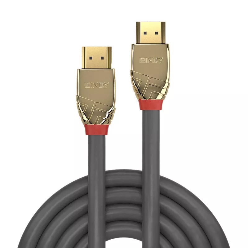 Lindy 5 m High Speed HDMI-kaapeli, Gold Line