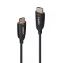 HDMI-kaapeli Lindy 38513 30 m HDMI Type-A uros 2.1 48 Gbit/s musta