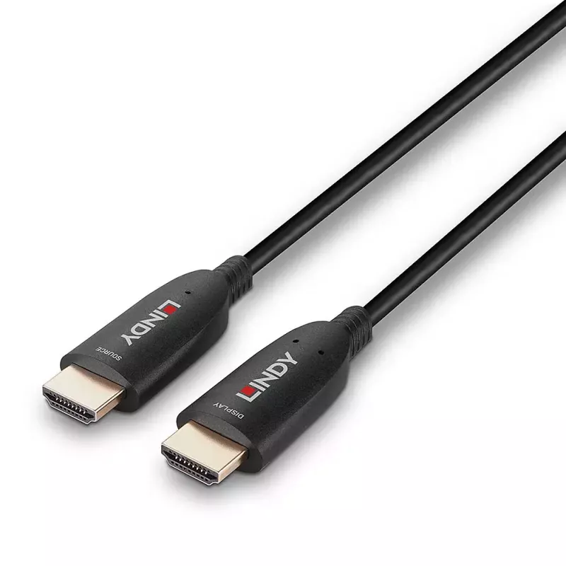 Lindy 50 m kuitu-hybridi HDMI 8K60 kaapeli