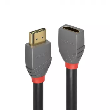 Lindy 1 m High Speed HDMI-jatkokaapeli, Anthra Line