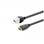 VivoLink HDMI-naaras-Keystone-moduuli PROKEYHDMIFM2W valkoinen — HDMI-naaras-Keystone-moduuli