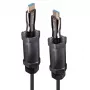 HDMI-kaapeli Lindy 38527 10 m HDMI Type-A uros–uros HDMI 2.1 48 Gbit/s kullatut kontaktit musta