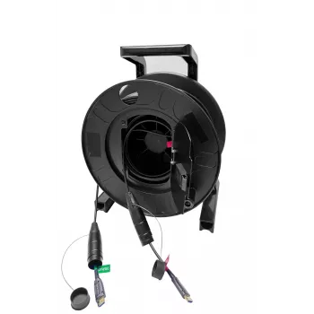 Vivolink PROHDMIOP100AM-DRUM HDMI-kaapeli 100 m HDMI Type-A (standardi) musta