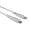 Lindy 2 m USB Type-C–Lightning-kaapeli, valkoinen