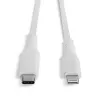 Lindy 0,5 m USB Type-C–Lightning-kaapeli, valkoinen