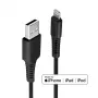 Lindy 3 m USB–Lightning-kaapeli musta