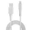 Lindy 0,5 m USB–Lightning-kaapeli valkoinen