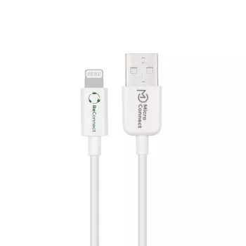 Lightning-kaapeli MicroConnect ECO-LIGHTNING0.5 0,5 m valkoinen USB-A