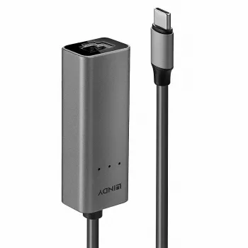 Ethernet-sovitin Lindy USB 3.2 Type-C 2.5G 43314