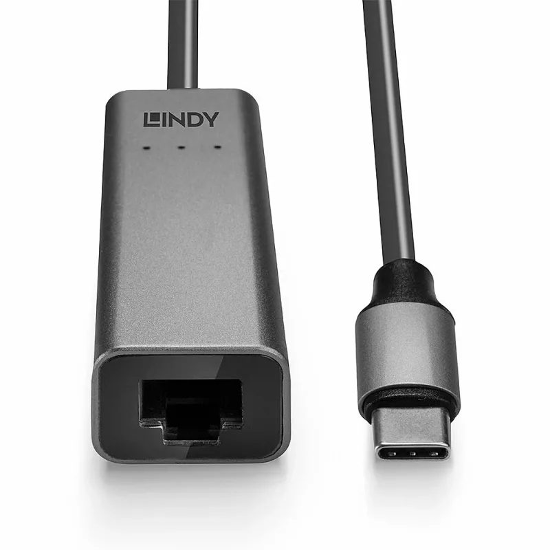 Ethernet-sovitin Lindy USB 3.2 Type-C 2.5G 43314