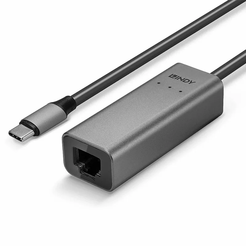 Ethernet-sovitin Lindy USB 3.2 Type-C 2.5G 43314
