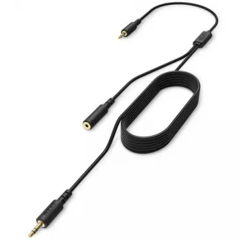 Audiokaapeli NZXT ST-ACCC1-WW 2 m 2x3,5 mm TRRS musta