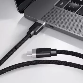 USB-C–USB-C 3.2 Gen 2 -kaapeli ALOGIC FUSCC2-SGR 2 m 10 Gbit/s musta/harmaa