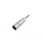 Kaapelisovitin 3-napainen XLR–6,3 mm Omnitronic 30226455