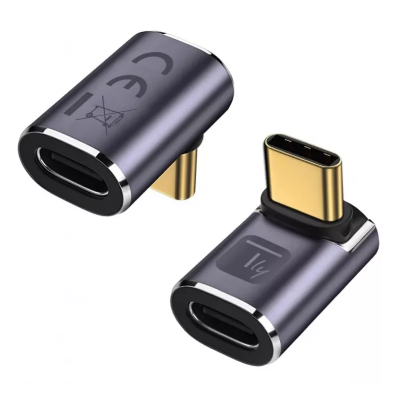 USB-C-sovitin TECHLY IADAP-USB4C-40G – USB-C–USB4, 40 Gbit/s tiedonsiirto