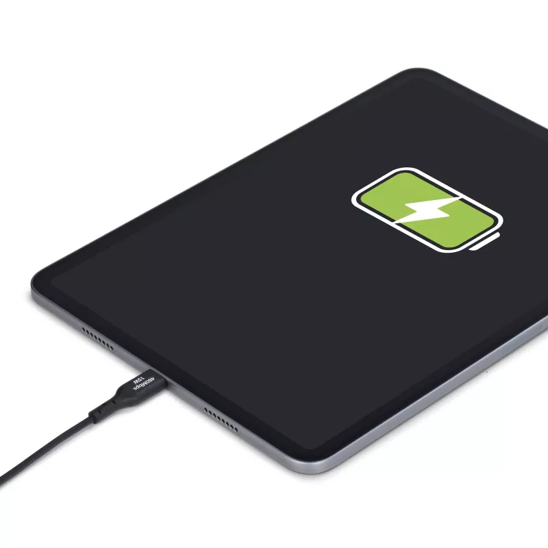StarTech.com 30 cm USB-A - USB-C -latauskaapeli, lataus ja synkronointi, 3A, USB 2.0, TPE-päällyste – musta USB-latauskaapeli