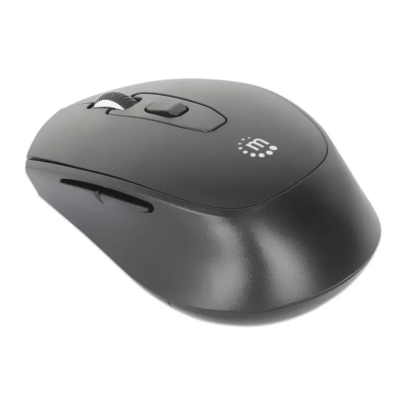 Manhattan MW6200 langaton hiiri, USB-A-nanovastaanotin, musta