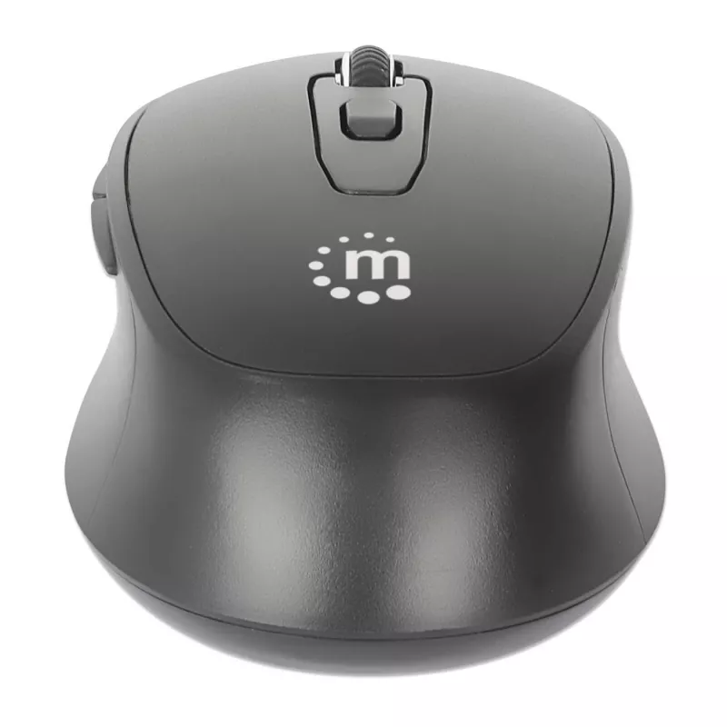 Manhattan MW6200 langaton hiiri, USB-A-nanovastaanotin, musta
