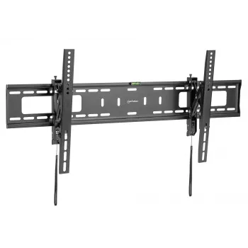 Manhattan TV- ja monitoriteline, varkaudenestollinen, seinäkiinnitys kallistus, 43-100, musta, VESA 200x200–800x400 mm, enintään 75 kg