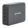 Laturi Manhattan neljä USB-C PD -liitäntää 140W per liitäntä 240W yhteensä