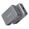 Manhattan 102667 4-porttinen GaN USB Power Delivery -latausasema, 240 W